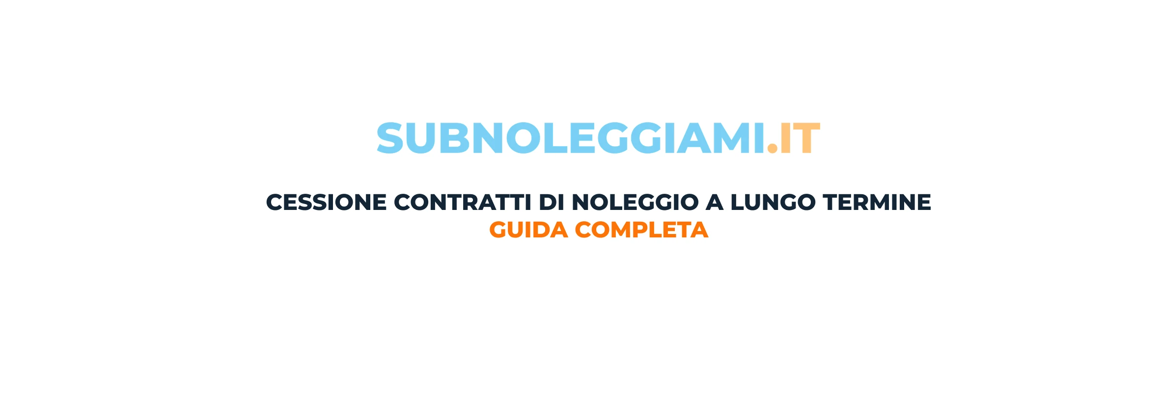 Immagine di copertina: Cessione contratti di noleggio a lungo termine: guida completa con vantaggi, costi e procedura