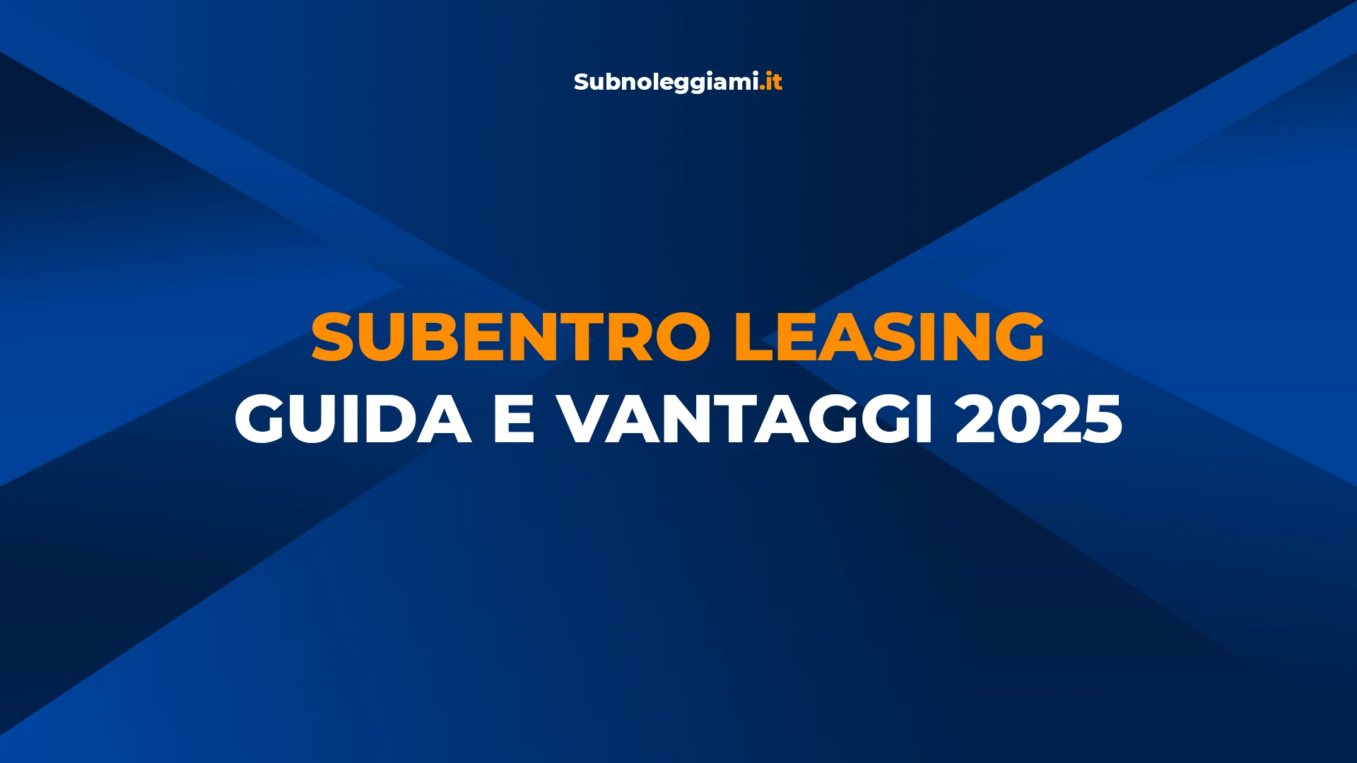 Immagine di copertina: Subentro leasing auto: cos'è, come funziona e quando conviene